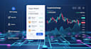 develop crypto exchange website, wallet app, p2p exchange