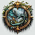 design fantasy game logo