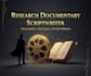 write researched documentary scripts for youtube or others