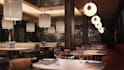 refurbish3d modern restaurant,3d commercial kitchen, bar, cgi interior,rendering