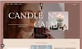 squarespace handmade product website candle shop website ceramics store website