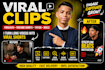 edit viral podcast clips and youtube shorts