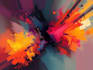 create abstract geometric digital art
