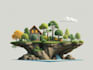 design and illustrate environmental art