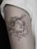 custom an abstract black tattoo design
