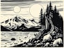 create awesome linocut illustration art