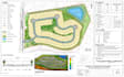 draw subdivision layout site plan 3d grading plot master swmm utility system