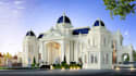 remodel 3d architectural classic house design, cgi luxury mansion,elevation plan
