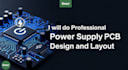 do professional power supply pcb design and layout