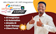 setup your workflow with ai integration, airtable ai, client portal softr webapp