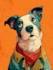 create an disney pet portrait illustration