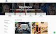 build modern agency website using next js and typescript