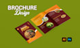 make a design brochure design, catalog or booklet for print design