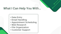 be your professional virtual assistant