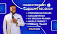 framer website design develop framer website framer landing page expert