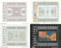 render an architectural 2d plan with textures and light