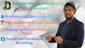 do social media post design, facebook ad creative , canva templates