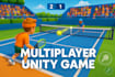 develop a multiplayer unity game with online features