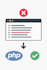fix bugs in PHP, laravel, HTML5, javascript,