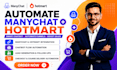integrate manychat with hotmart for sales funnel automation