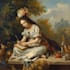 paint a real oil painting on canvas