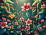draw digital botanical illustrations