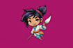 design logo, mascot in chibi, cute, aime style