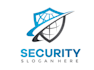 design professional technology crypto security  logo