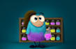 draw simple, cute and funny cartoon