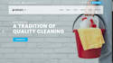 create a fast cleaning company website with online booking