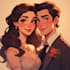 paint custom couple portrait