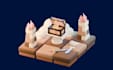 create low poly 3d environment