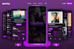 create modern figma app design, mobile app UI UX design