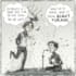 make bold lines, sharp wit satirical art that speaks
