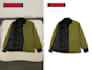 symmetrical ghost mannequin wrinkle remove and cloth shape