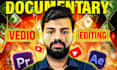 edit faceless youtube documentary video editing with history map animation