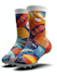 design custom sock pattern tech pack of sock funky sock
