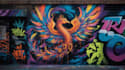 illustrate amazing custom graffiti, wall arts or murals