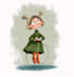 draw simple, cute and funny cartoon