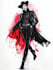 draw a digital fashion illustration