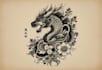 create tattoo japanese old school design