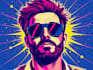 create your photo into awesome wpap pop art