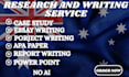 provide research support and report writing assistance,