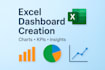 create interactive excel dashboards with charts and insights
