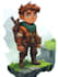 2d character design, 2d game characters art, mascot,