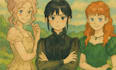 do whimsical landscape art , anime art