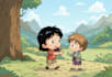 comic book comic strip children book illustration