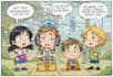 do comic children book illustration