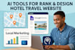 google form rank and design hotel travel website ai map local marketing system