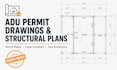 create adu permit drawings structural design construction drawing engineering